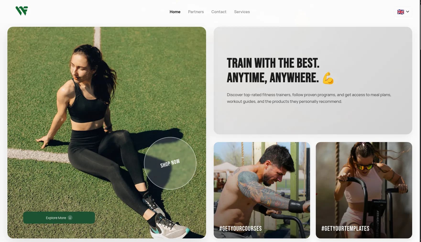 Warka fitness, screenshot 1