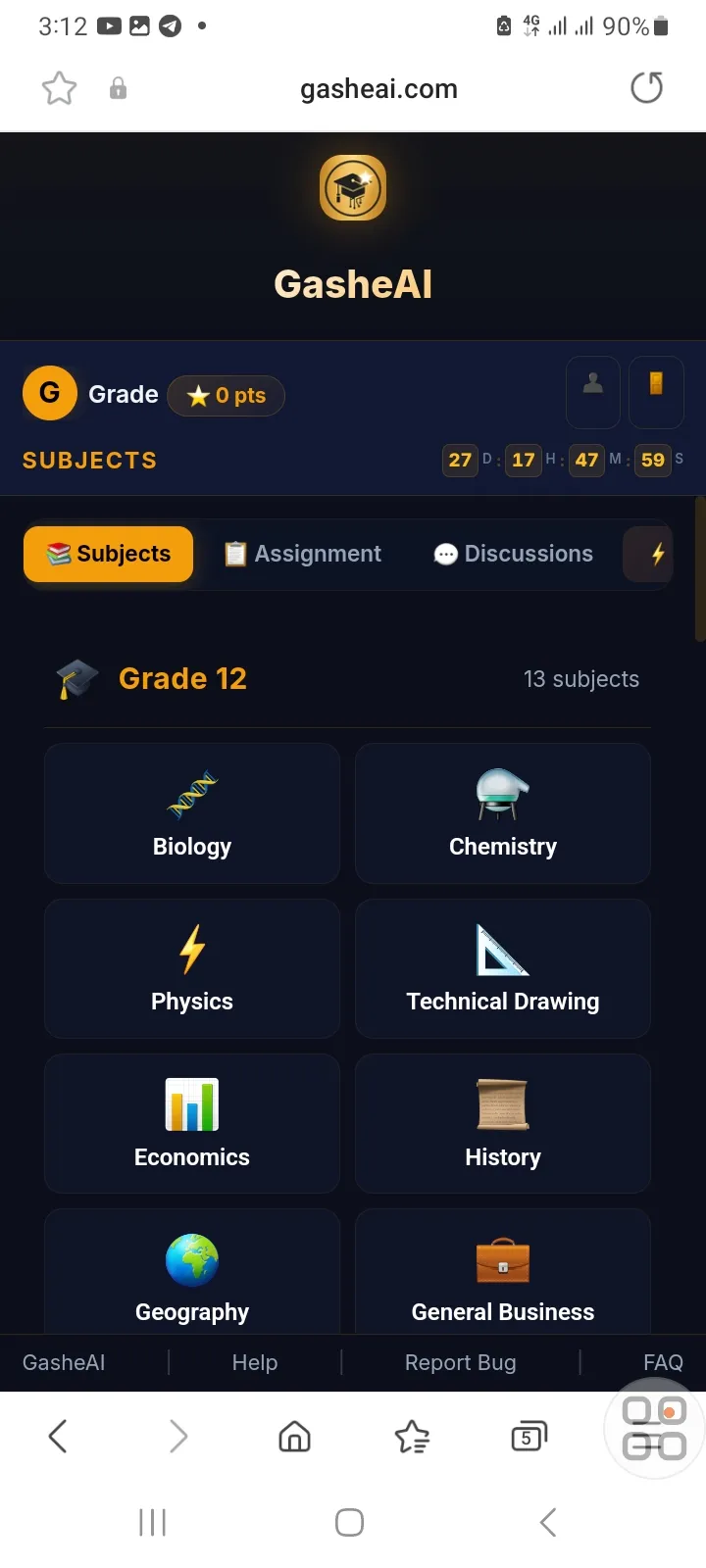 GasheAI, screenshot 1