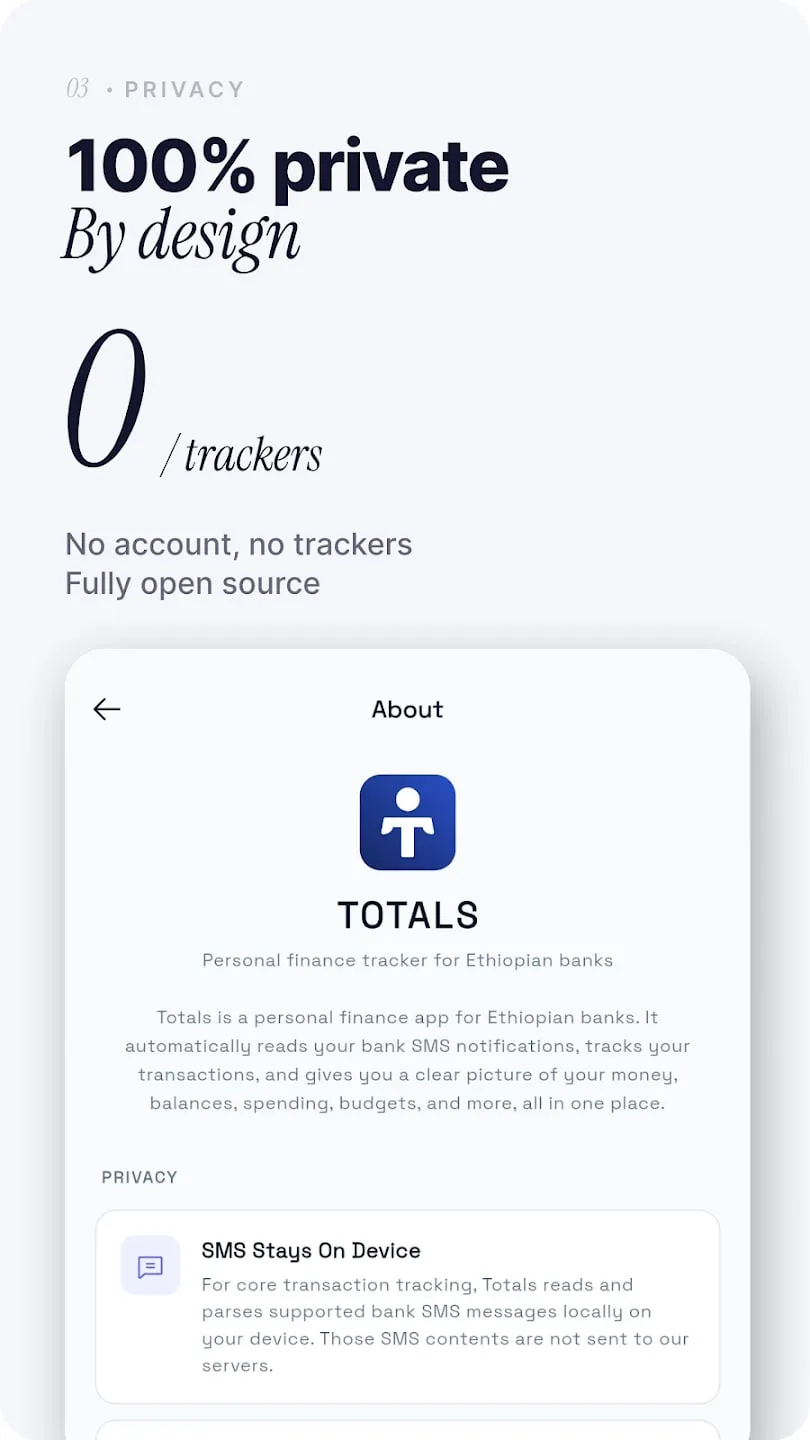Totals, screenshot 3