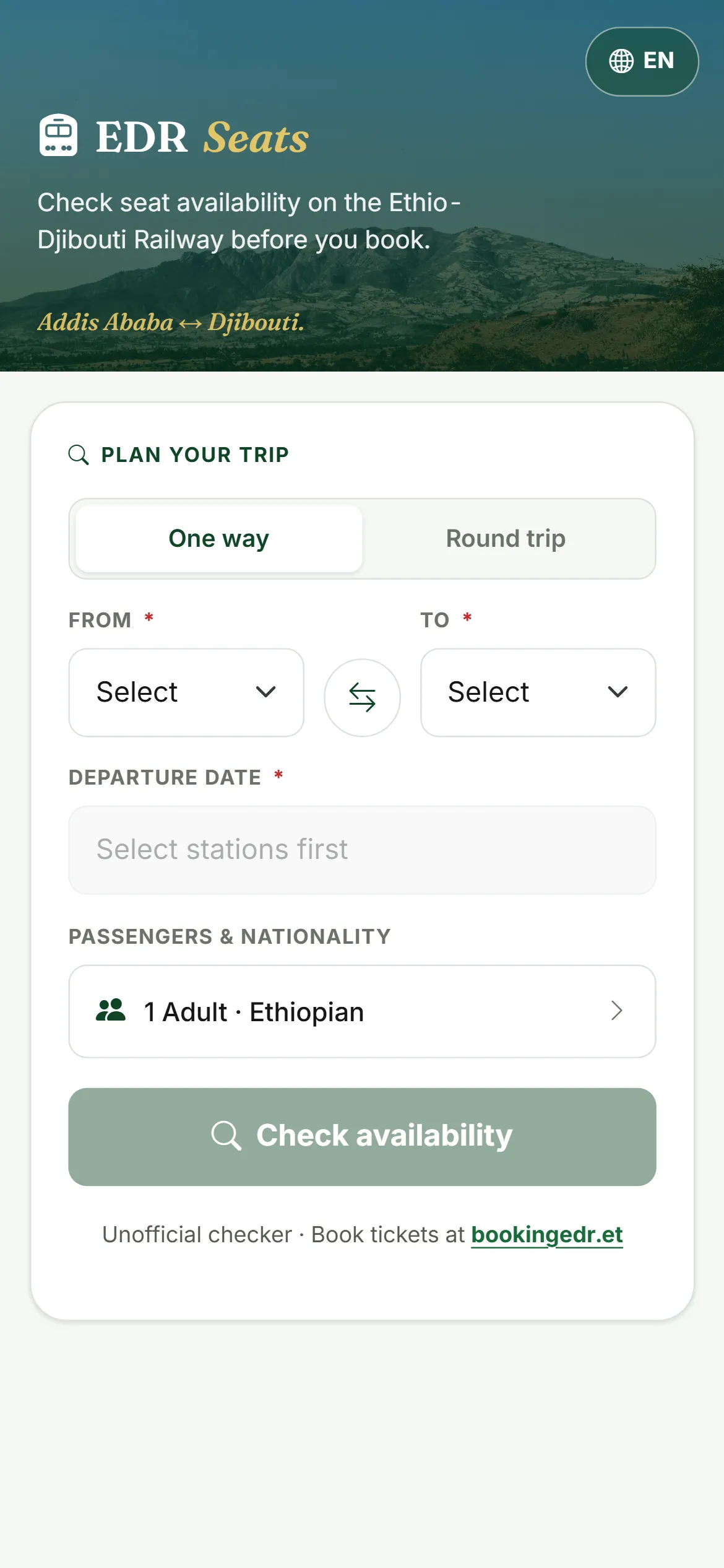 EDR Seats, screenshot 1