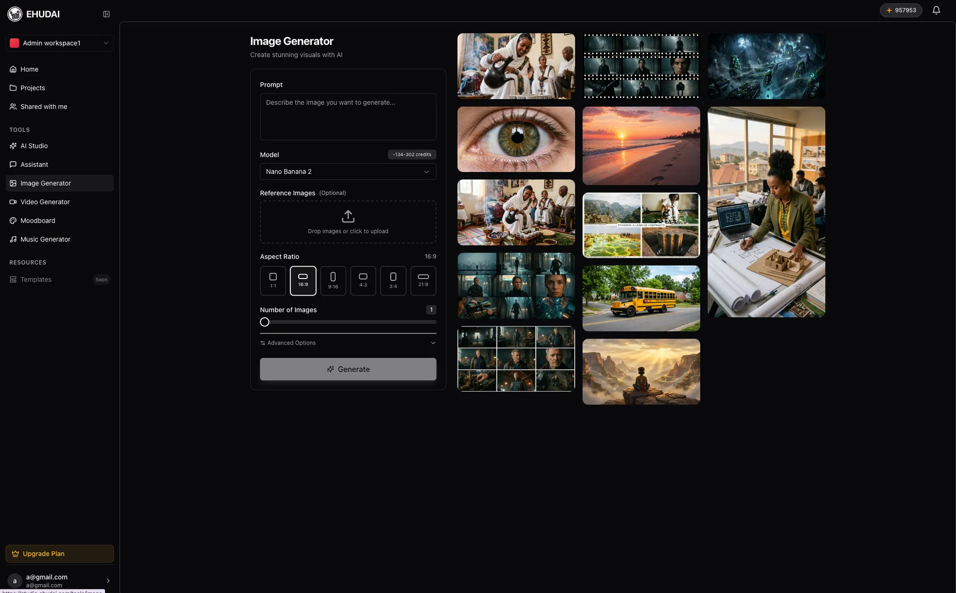 EHUD AI, screenshot 3
