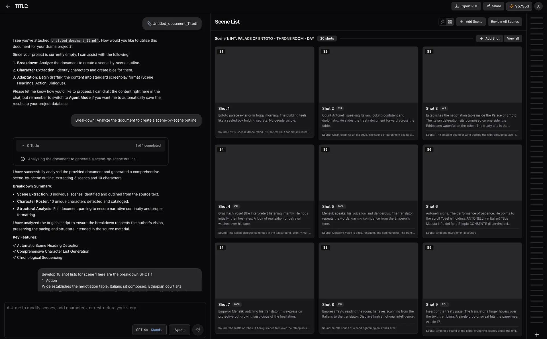 EHUD AI, screenshot 4